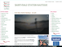 Tablet Screenshot of nautisme-saint-malo.fr